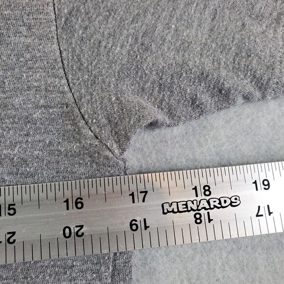 Charlie Hustle Shirt Mens Small Gray Love Heart Kansas City Short Sleeve Tee - Picture 3 of 6